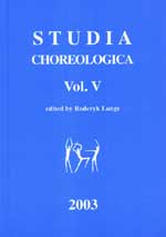 Studia Choreologica V