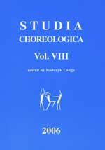 Studia Choreologica VIII
